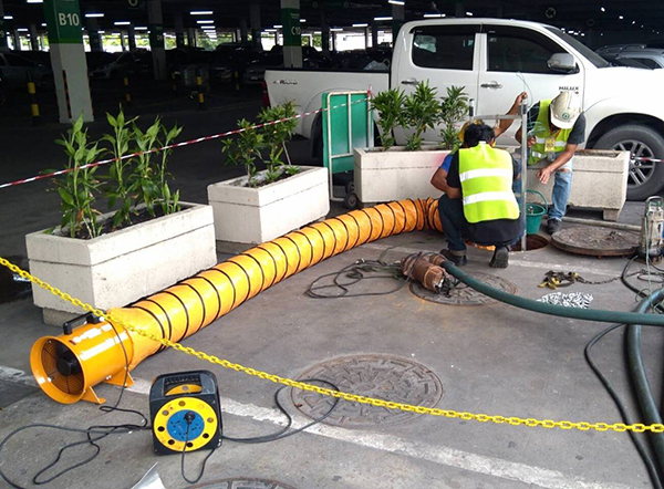 พัดลมถังกลม